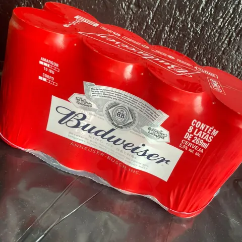 Budweiser — 8 latas 269 ml