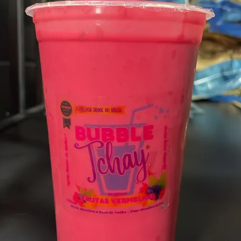 Bubble Tchay — frutas vermelhas