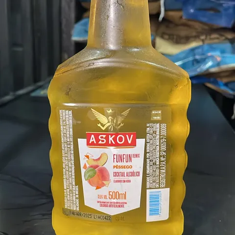 Askov FunFun pêssego 500 ml