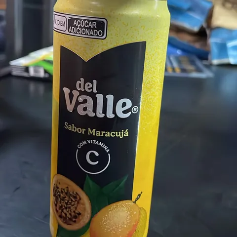Del Valle lata — maracujá