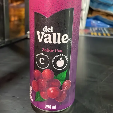 Del Valle lata — uva
