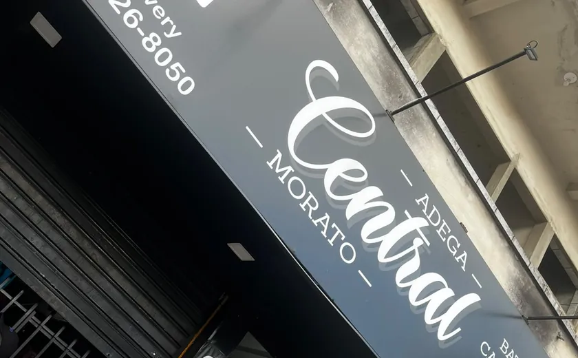 Fachada da Adega Central Morato